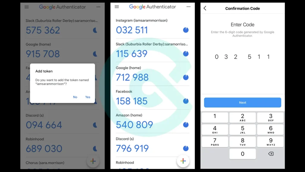 وارد کردن کد ۶رقمی TOTP برای تکمیل فعال‌سازی