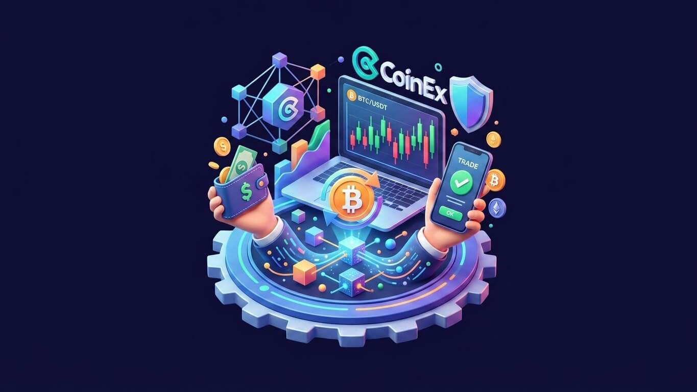 آموزش خرید و فروش ارز دیجیتال در صرافی کوینکس (راهنمای کامل ۱۴۰۴) 1 coinex crypto trading 1.jpg 1